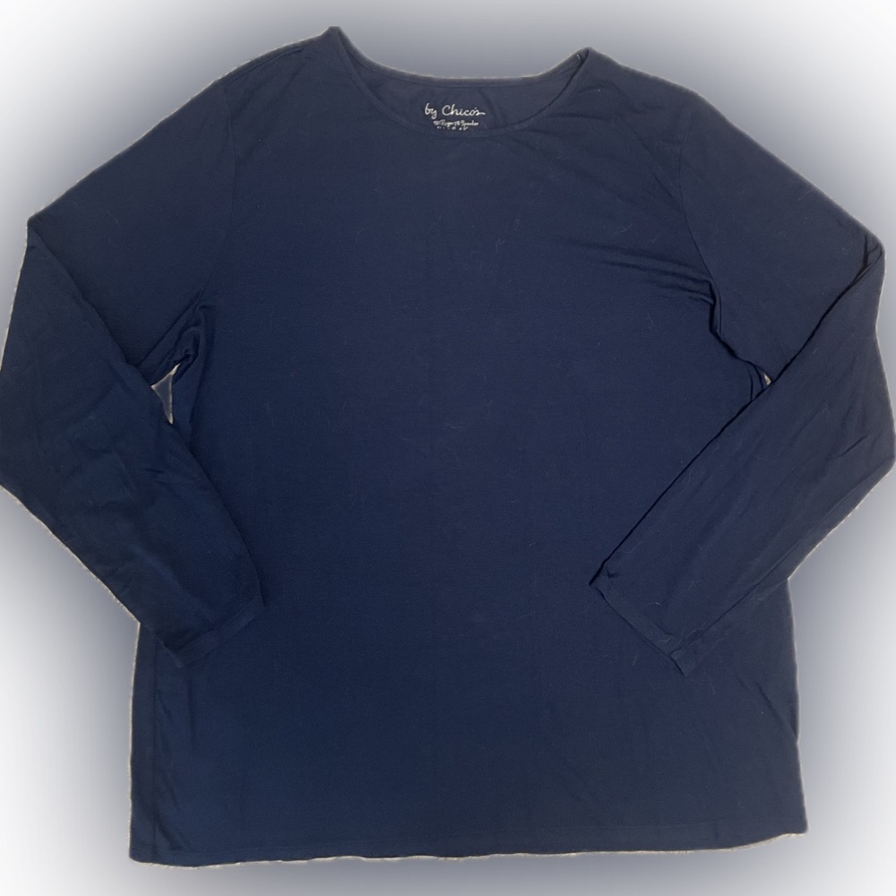Chico’s long sleeve top size 3